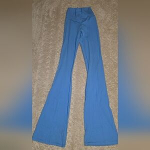 Aerie OFFLINE Blue High-Rise Flare Leggings